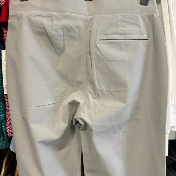 Women's Wide-Leg Pants in Light Gray M Short - Picture 3 of 6